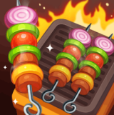 BBQ Sort is an incredibly fun food arrangement puzzle game. In the game, you'll be the one arranging delicious grilled items like beef, chicken, shrimp, vegetables, and many other BBQ dishes.