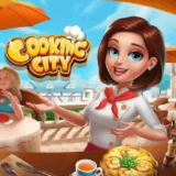 Cooking City is a fast-paced cooking game where you take on the role of a busy chef in pressure-filled kitchens. 
