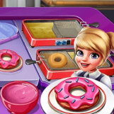 Cooking Fast: Donuts is a fun cooking game. You will make delicious donuts and serve customers quickly. Get ready for a time management challenge!

