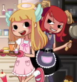 Devilish Cooking is a unique cooking game with a humorous and dramatic style. You will enter the kitchen of hell, where two girls - angel and devil - compete to cook and prank each other to win!