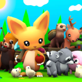 Jungle Market puts you in the role of a talented boss. Your mission is to build and develop a market in the forest, serving special guests - lovely animals.

