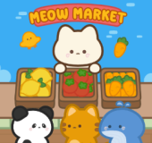Meow Market is a business management game combined with puzzles. You will serve cute cat customers with fresh vegetables to earn lots of money! The game is not only entertaining but also requires smart strategic calculation at every step.

