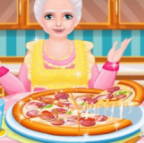 Pizza Cooking with Grandma is a fun cooking game. You will help Grandma choose fresh ingredients, cut vegetables and sausages. Grandma will give you tips and tricks to make pizza more delicious.