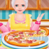 Pizza Cooking with Grandma is a fun cooking game. You will help Grandma choose fresh ingredients, cut vegetables and sausages. Grandma will give you tips and tricks to make pizza more delicious.