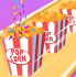 Popcorn Stack is a fun cooking game. The popcorn machine is broken, the kernels are flying, the boxes are falling everywhere. Customers are waiting to buy popcorn. Your mission is to make the most beautiful, delicious popcorn boxes and sell them for the highest price!