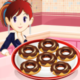 Sara's Cooking Class: Donuts is a fun cooking game. You will learn how to make delicious donuts with Chef Sara. The game brings both entertainment and learning experiences, making you feel like you're in a real kitchen.

