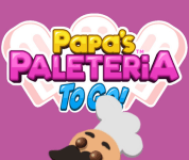 Papa's Paleteria To Go! is a restaurant manager. Your mission is to create paletas and popsicles to sell to tourists to earn as much money as possible.