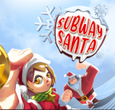 Subway Santa is an exciting endless running game! Become a Christmas princess and explore the sparkling winter city where Santa Claus is chasing you.