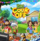 Virtual Families Cook Off is a simulation game that manages a BBQ restaurant and becomes a talented chef. Your mission is to serve them quickly. From grilling meat, and mixing sauces to making pizza, burgers, sushi, or cupcakes, get ready for an exciting cooking journey.