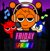 Friday Night Sprunki is an interesting music game. With lovely graphics, diverse background music from cheerful to spooky, and 12 challenging levels, the game not only entertains you but also tests your reflexes and musical sense.