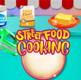 Street Food - Cooking Game gives you the opportunity to master many types of street food trucks, such as hot dogs, pizzas, sandwiches... Quickly prepare, add delicious toppings, and serve customers perfectly.

