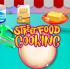 Street Food - Cooking Game gives you the opportunity to master many types of street food trucks, such as hot dogs, pizzas, sandwiches... Quickly prepare, add delicious toppings, and serve customers perfectly.

