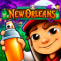 Subway Surfers New Orleans takes you to the vibrant city of New Orleans, celebrating Mardi Gras. The game retains the familiar endless runner gameplay, where you must dodge trains and overcome numerous obstacles.