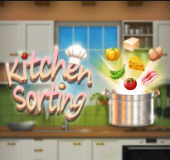 Kitchen Sorting is an interesting puzzle cooking game. Players will arrange ingredients in glass jars in the kitchen. After arranging, you will pour the ingredients into the pot to cook.