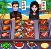 Cooking Chef Food Feve is a fun restaurant game. This is a fast and fun restaurant simulation game. You will cook and serve customers in a dream kitchen.