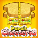 Papa’s Cheeseria is a fun restaurant game. You will make cheese toast according to the customers’ orders. Your task is to upgrade the shop and relax with minigames after work.